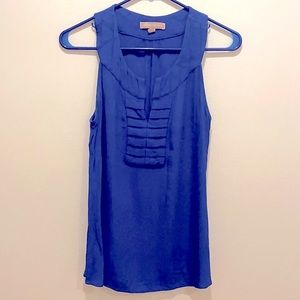 Banana Republic Cobalt Blue Sleeveless Blouse